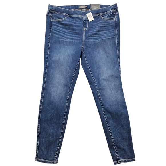 NWT Torrid Jeans Women Size 22 Tall Torrid 3T Lean Soft Comfort Stretch Pull On - Picture 1 of 16